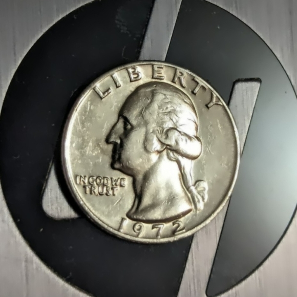 1972 Washington quarter double die error - Picture 3 of 3